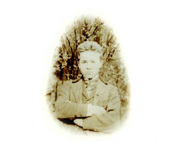 (Vojtěch Martínek v době dospívání, foto Miloš Hála